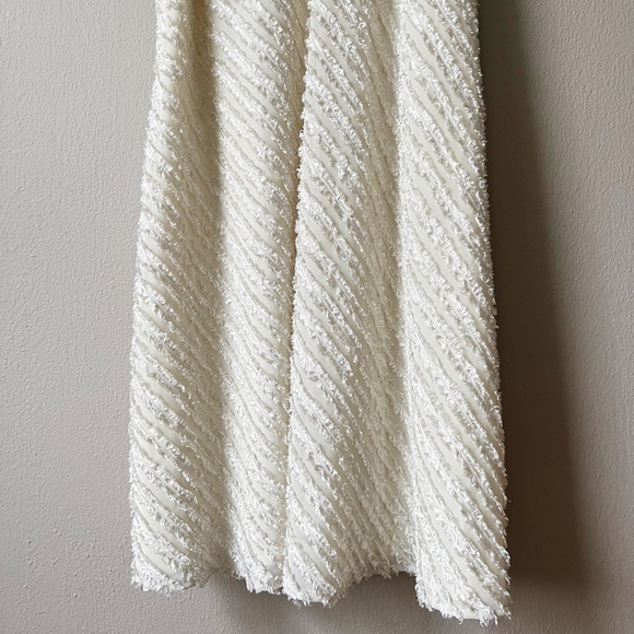 SOLD- Nanette Lepore chiffon jacquard midi dress - Picture 7 of 16